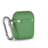 Чохол U-Like Silicone Protective Case для Airpods Хвойно Зелений Чохол U-Like Silicone Protective Case для Airpods Хвойно Зелений