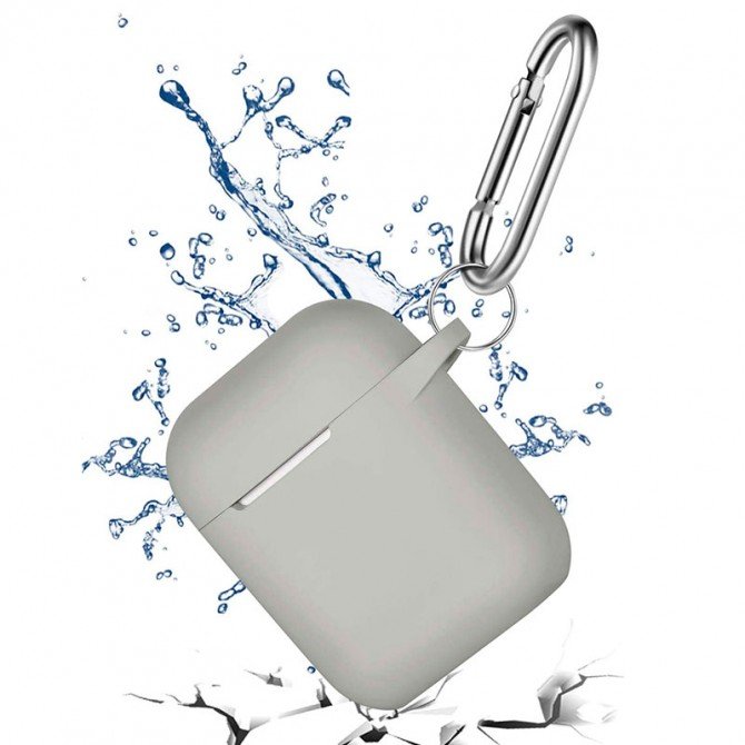 U-Like Silicone Protective Case For Airpods Pebble-1