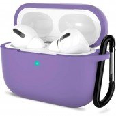 U-Like Silicone Protective Case For Airpods Purple U-Like Silicone Protective Case For Airpods Purple