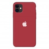 Оригинальный силиконовый чехол для iPhone 11 Pro Max Бордовый FULL Оригинальный силиконовый чехол для iPhone 11 Pro Max Бордовый FULL