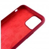 Оригинальный силиконовый чехол для iPhone 11 Pro Max Бордовый FULL Оригинальный силиконовый чехол для iPhone 11 Pro Max Бордовый FULL
