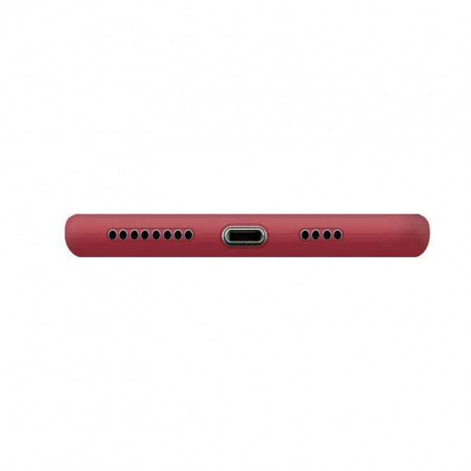 Оригінальний силіконовий чохол для iPhone 11 Pro Бордовий FULL-2
