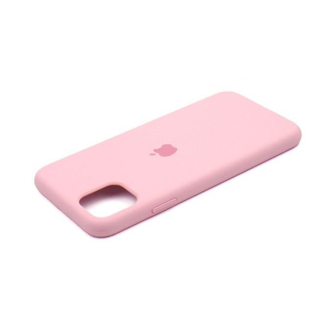 Оригінальний силіконовий чохол для iPhone 11 Рожевий FULL-2