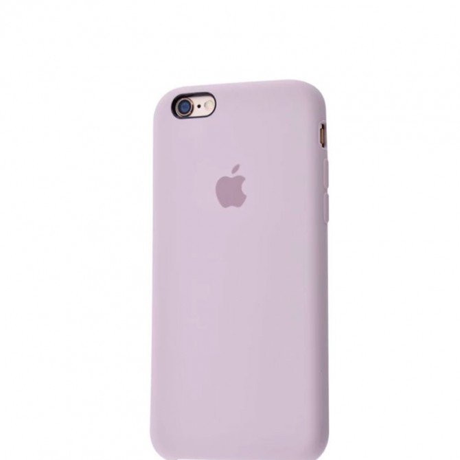 Оригінальний силіконовий чохол для iPhone 6/6s Plus Лаванда FULL