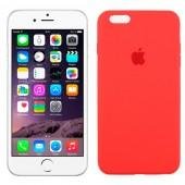 Чехол силиконовый для iPhone 6/6s Plus Ярко розовый FULL