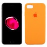 Чехол силиконовый для iPhone 7/8 Светло оранжевый FULL