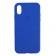 Чехол силиконовый для iPhone X/Xs Васильковый FULL