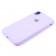 Оригінальний силіконовий чохол для iPhone X/Xs Лаванда FULL