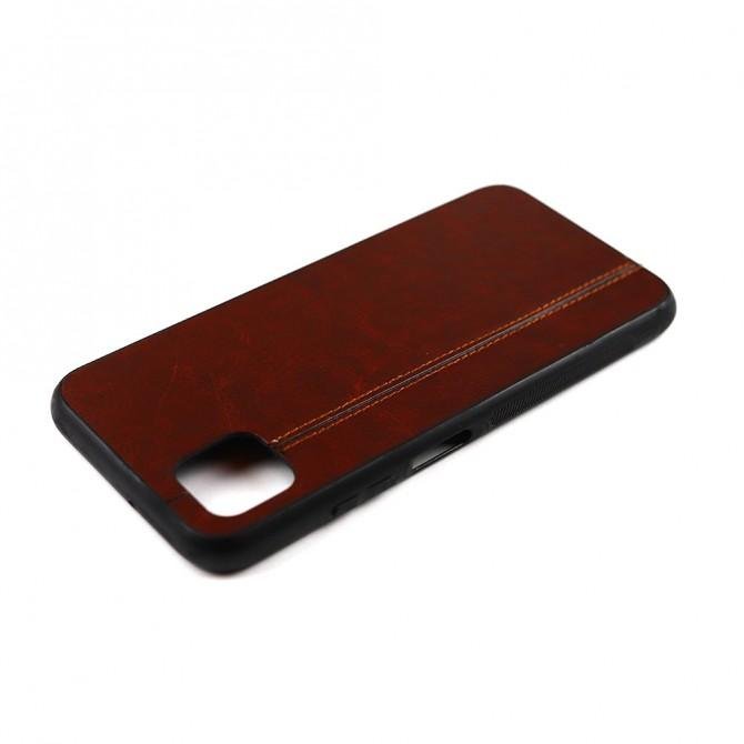 Чохол U-Like Line series для Huawei Y5P Темно коричневий-4