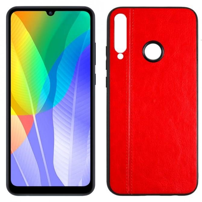 Чехол U-Like Line series для Huawei Y6P Красный