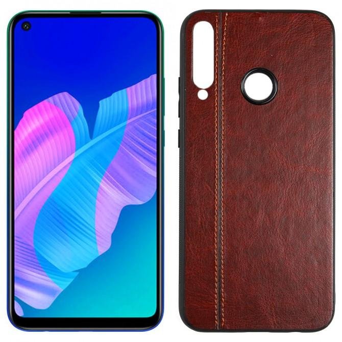 Чохол U-Like Line series для Huawei P40 Lite E/Nova 6SE Темно коричневий