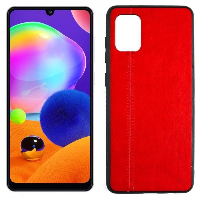 Чехол U-Like Line series для Samsung A315 Galaxy A31 Красный