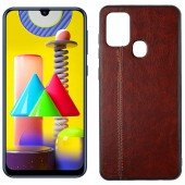 Чохол U-Like Line series для Samsung M315 Galaxy M31 Темно коричневий Чохол U-Like Line series для Samsung M315 Galaxy M31 Темно коричневий