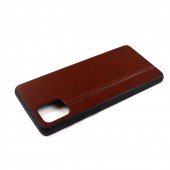 Чехол U-Like Line series для Samsung N770 Galaxy Note 10 Lite (A81) Тёмно коричневый Чехол U-Like Line series для Samsung N770 Galaxy Note 10 Lite (A81) Тёмно коричневый