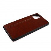 Чехол U-Like Line series для Samsung N770 Galaxy Note 10 Lite (A81) Тёмно коричневый Чехол U-Like Line series для Samsung N770 Galaxy Note 10 Lite (A81) Тёмно коричневый