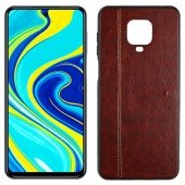 Чехол U-Like Line series для Xiaomi Redmi Note 9s/Note 9 Pro Тёмно коричневый Чехол U-Like Line series для Xiaomi Redmi Note 9s/Note 9 Pro Тёмно коричневый