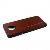 Чехол U-Like Line series для Xiaomi Redmi Note 9s/Note 9 Pro Тёмно коричневый Чехол U-Like Line series для Xiaomi Redmi Note 9s/Note 9 Pro Тёмно коричневый