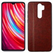 Чохол U-Like Line series для Xiaomi Redmi Note 8 Pro Темно коричневий