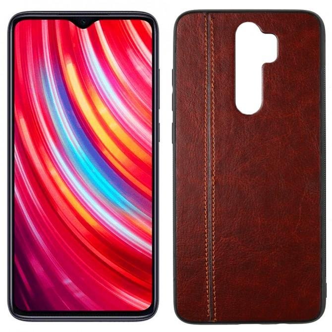 Чохол U-Like Line series для Xiaomi Redmi Note 8 Pro Темно коричневий