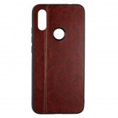 Чехол U-Like Line series для Xiaomi Redmi 7 Тёмно коричневый Чехол U-Like Line series для Xiaomi Redmi 7 Тёмно коричневый