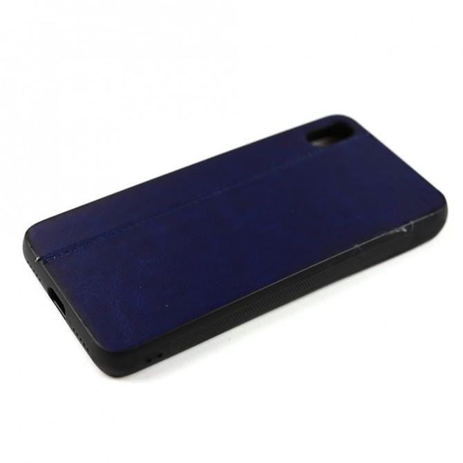 Чехол U-Like Line series для Xiaomi Redmi 7a Синий-4