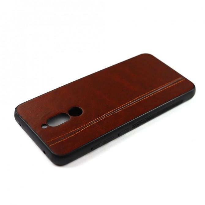 Чехол U-Like Line series для Xiaomi Redmi 8 Тёмно коричневый-4