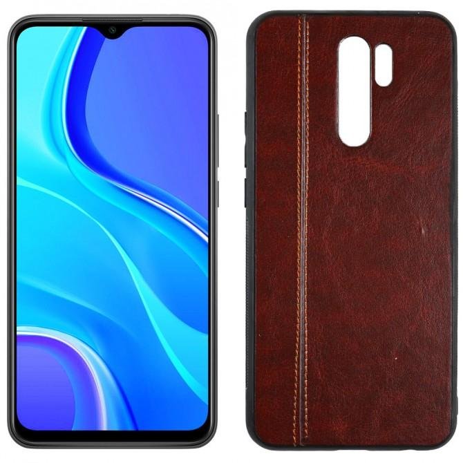Чохол U-Like Line series для Xiaomi Redmi 9 Темно коричневий