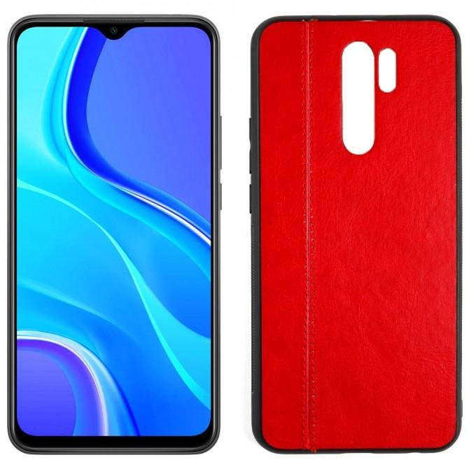 Чехол U-Like Line series для Xiaomi Redmi 9 Красный