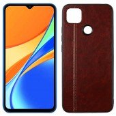 Чохол U-Like Line series для Xiaomi Redmi 9c Темно коричневий