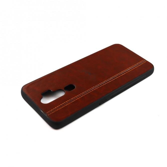 Чехол U-Like Line series для Oppo A5 2020 Тёмно коричневый-3