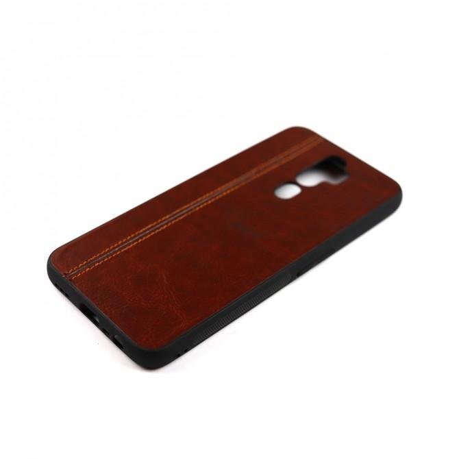Чехол U-Like Line series для Oppo A5 2020 Тёмно коричневый-4