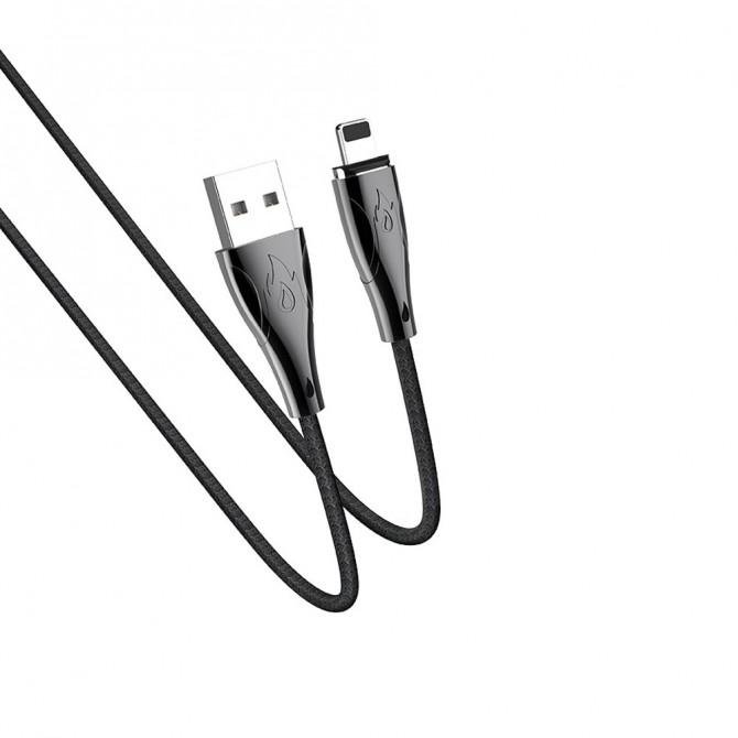 Магнітний кабель Hoco U75 Blaze Lightning Чорний 1.2m