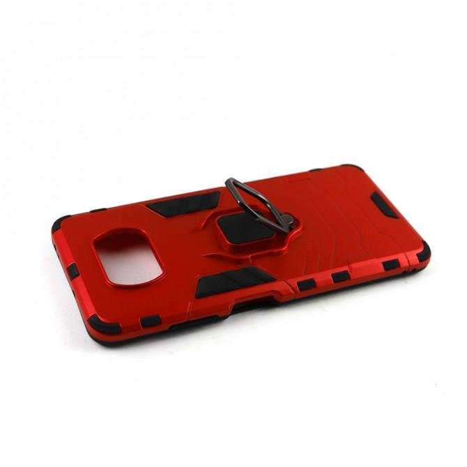 Чохол HONOR Hard Defence Series для Xiaomi Poco X3 Red (with magnet)-4