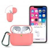 U-Like Silicone Protective Case For Airpods Rose Red