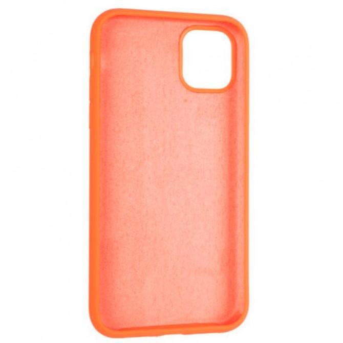 Силиконовый чехол для iPhone 14 Pro Max Orange FULL-2
