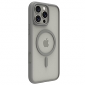 Чехол Matt Magnetic Fit для iPhone 16 Pro Серый