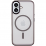 Чохол Matt Magnetic Fit для iPhone 16 Сірий