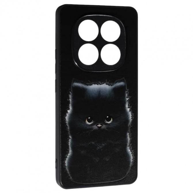 Накладка PC Fashion Mix Xiaomi Redmi Note 14 Pro 5G Black Cat