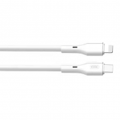 Кабель XO NBQ231A PD Rock series Type-C to Lightning 27W 1m White