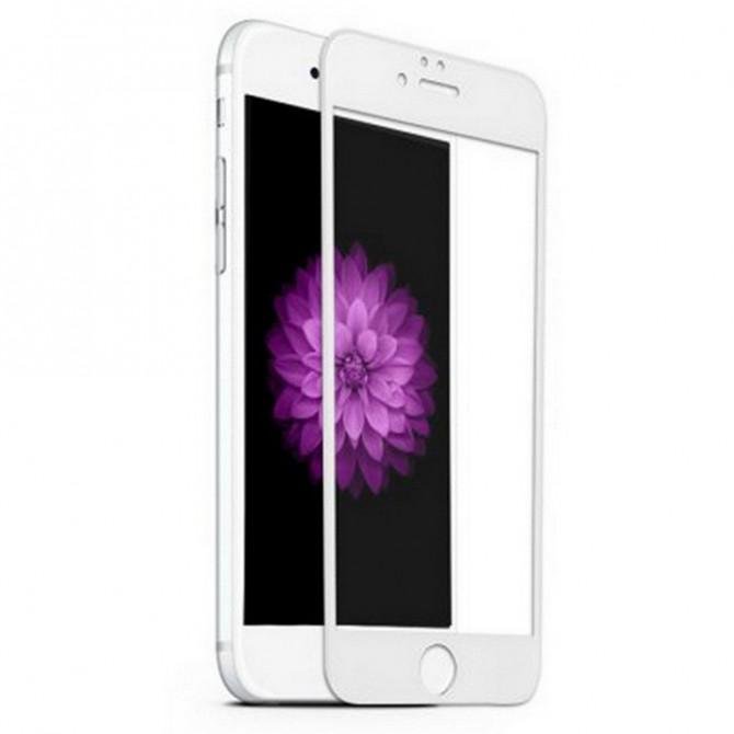 Захисне скло для APPLE iPhone 6 (0.3 мм, 4D/5D Біле)-2