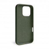 Силиконовый чехол для iPhone 16 Pro Dark Olive FULL Силиконовый чехол для iPhone 16 Pro Dark Olive FULL