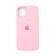 Оригінальний силіконовий чохол для iPhone 13 Світло Рожевий FULL