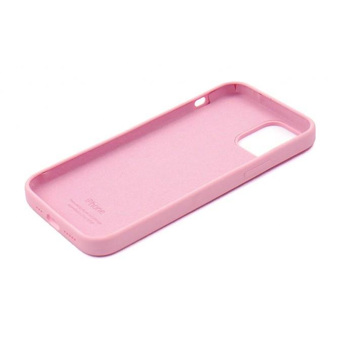 Оригінальний силіконовий чохол для iPhone 13 Світло Рожевий FULL-1