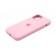 Оригінальний силіконовий чохол для iPhone 13 Світло Рожевий FULL