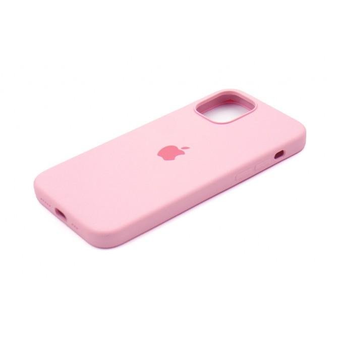 Оригінальний силіконовий чохол для iPhone 13 Світло Рожевий FULL-2