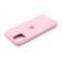 Оригінальний силіконовий чохол для iPhone 13 Світло Рожевий FULL