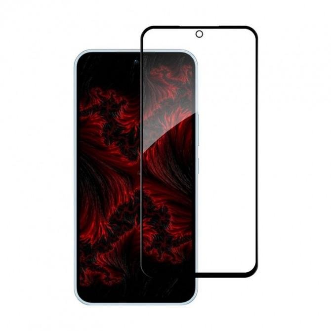 Защитное стекло для SAMSUNG M546 Galaxy M54 5G Full Glue (0.25 мм, 2.5D, черное) ЛЮКС