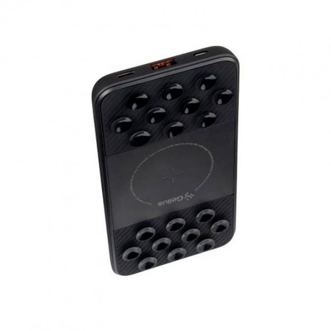 Додаткова батарея Gelius Velcro GP-PBW1120 10000mAh QC+PD 20W (Wireless 10W) Black-1