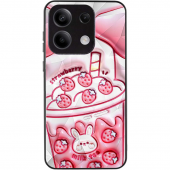 Накладка Prisma Fluffie для Xiaomi Redmi Note 13 5G Strawberry