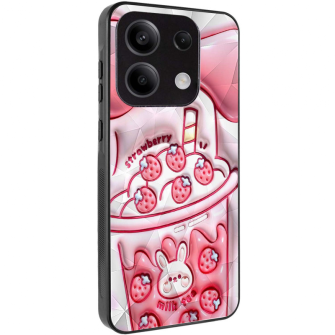 Накладка Prisma Fluffie для Xiaomi Redmi Note 13 5G Strawberry-1